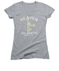 Cheerleading Heaven On Earth - Women's V-Neck