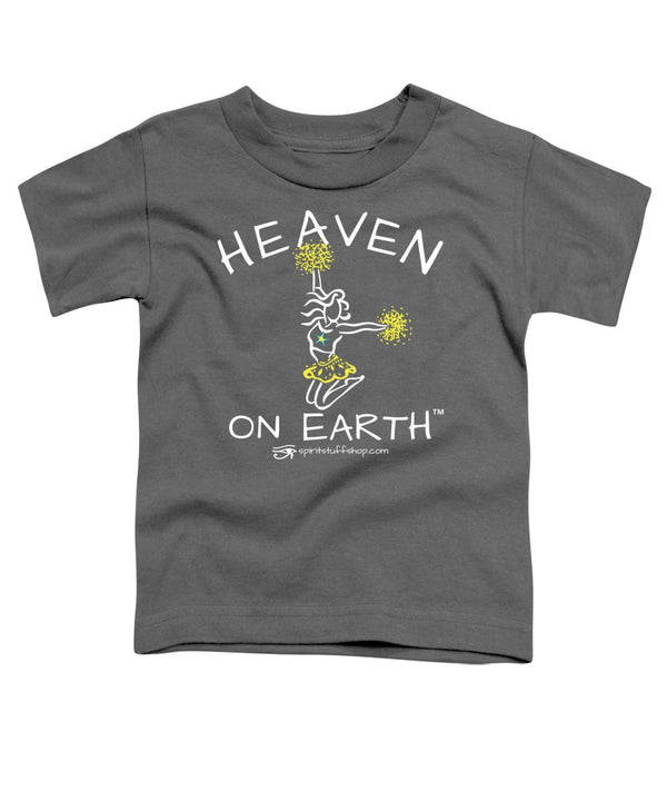 Cheerleading Heaven On Earth - Toddler T-Shirt