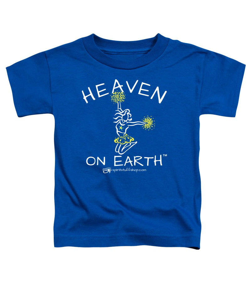 Cheerleading Heaven On Earth - Toddler T-Shirt