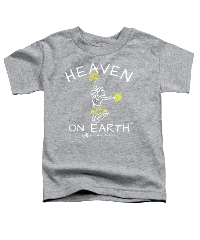 Cheerleading Heaven On Earth - Toddler T-Shirt