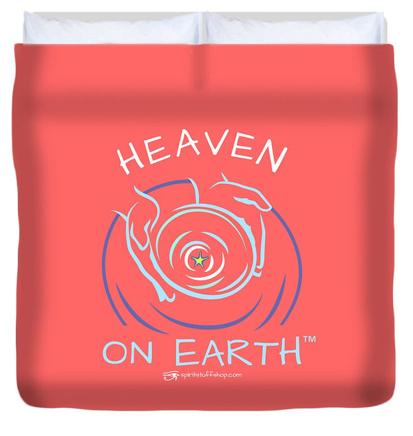 Clay/potter Heaven On Earth - Duvet Cover