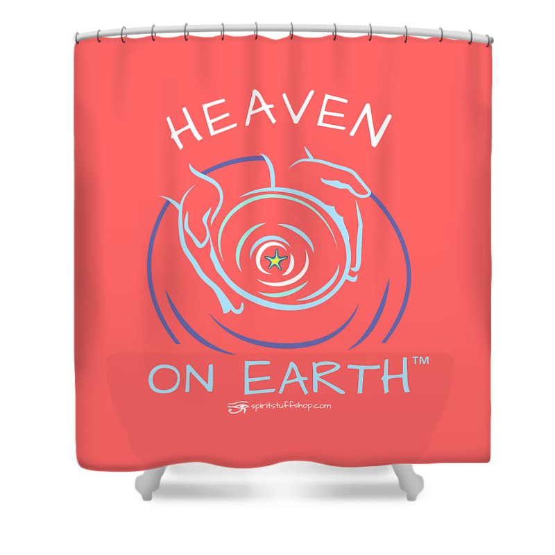 Clay/potter Heaven On Earth - Shower Curtain