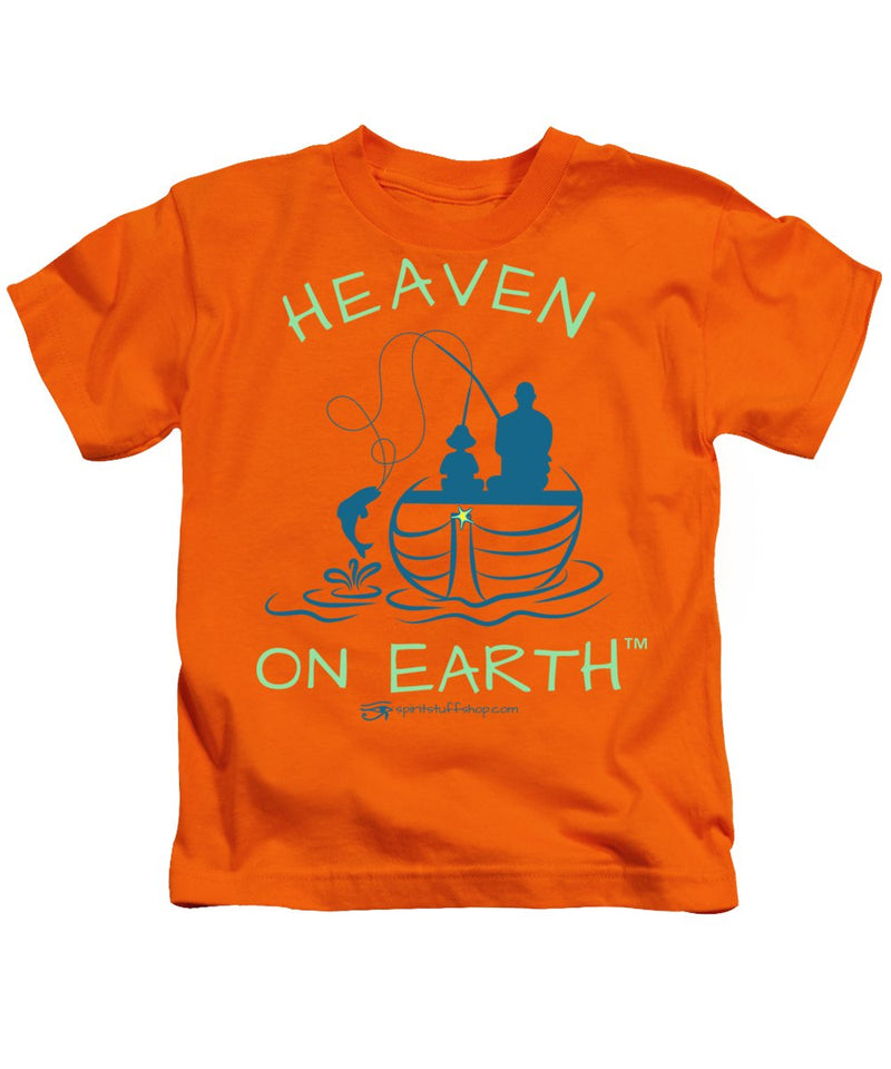 Fishing Heaven On Earth - Kids T-Shirt