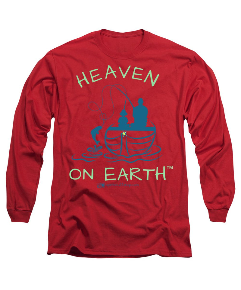 Fishing Heaven On Earth - Long Sleeve T-Shirt