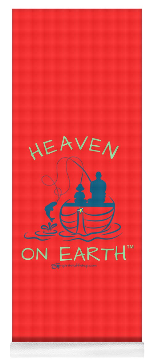 Fishing Heaven On Earth - Yoga Mat