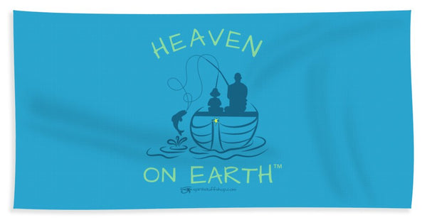 Fishing Heaven On Earth - Beach Towel