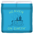 Fishing Heaven On Earth - Duvet Cover