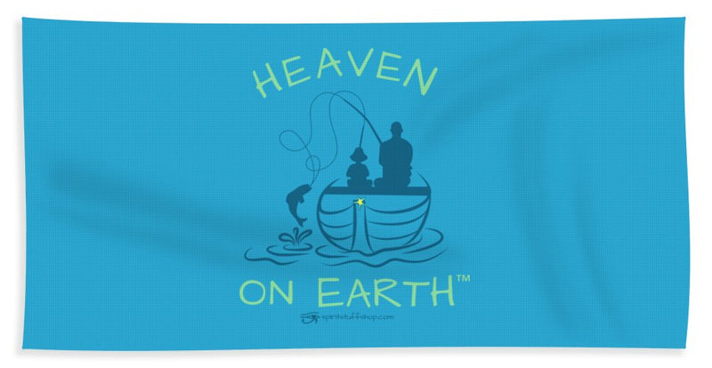 Fishing Heaven On Earth - Bath Towel