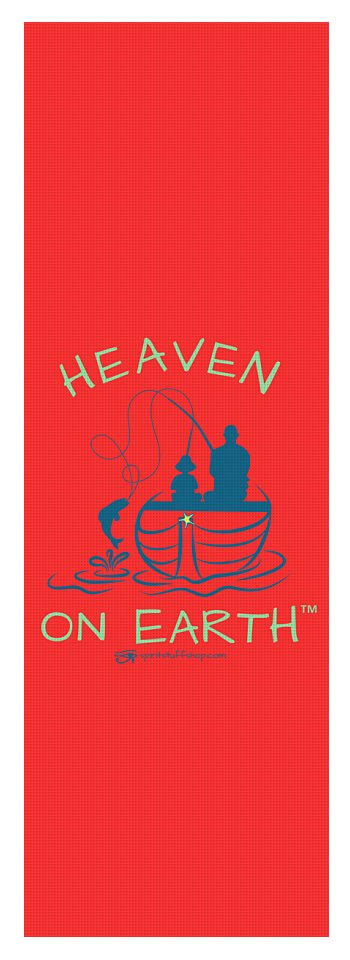Fishing Heaven On Earth - Yoga Mat