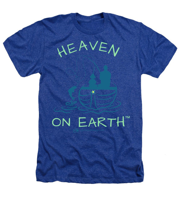Fishing Heaven On Earth - Heathers T-Shirt