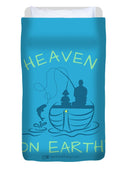 Fishing Heaven On Earth - Duvet Cover