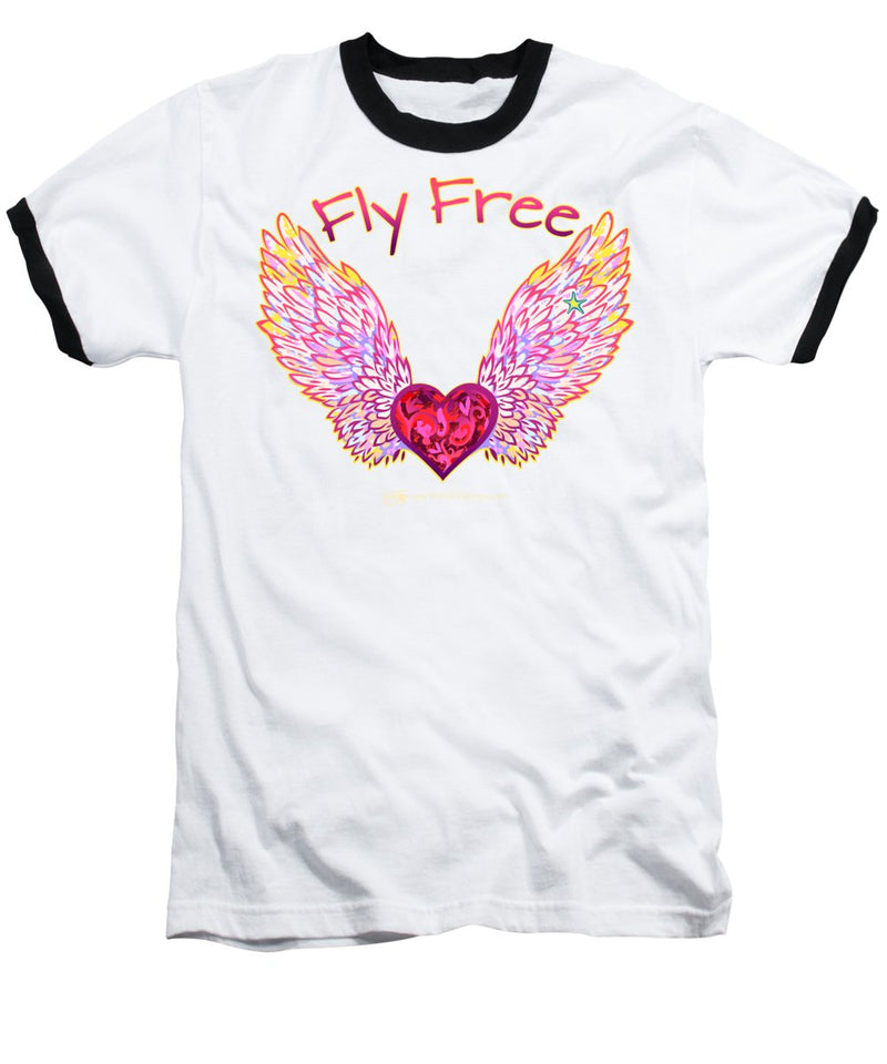 Fly Free - Baseball T-Shirt