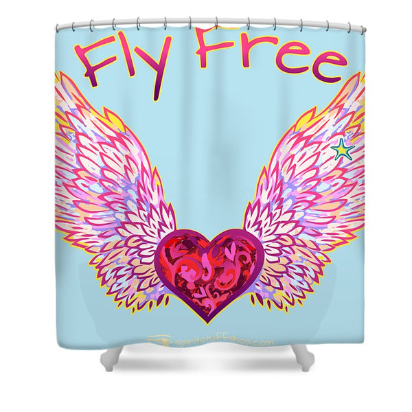 Fly Free - Shower Curtain