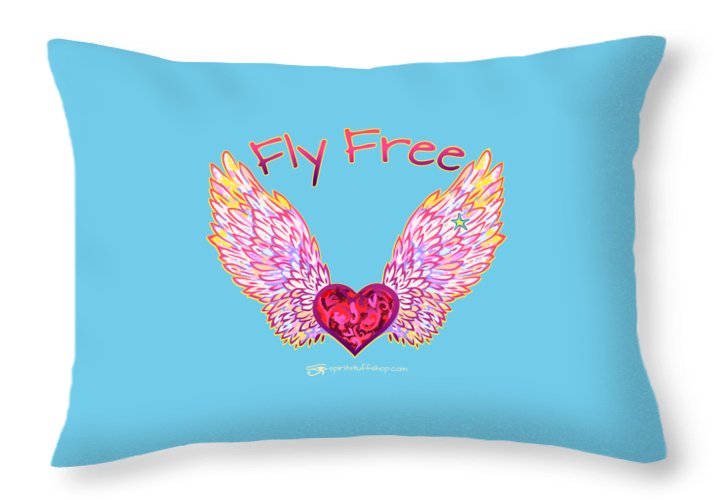 Fly Free - Throw Pillow
