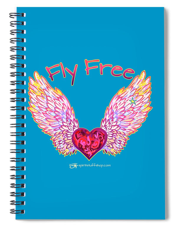 Fly Free - Spiral Notebook