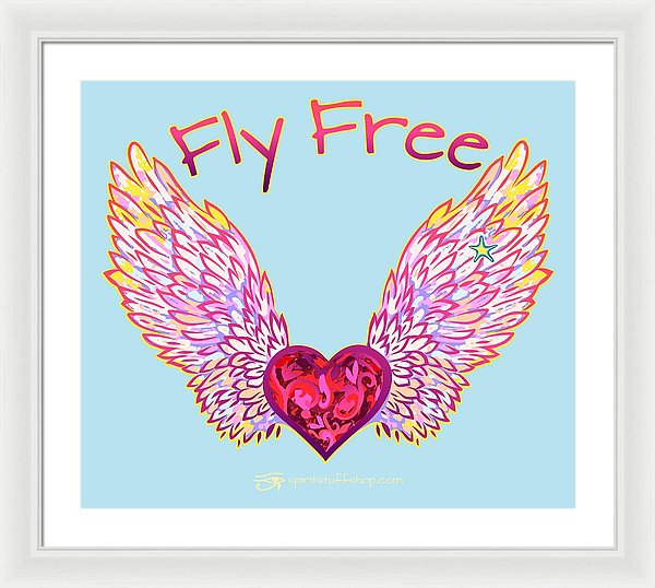 Fly Free - Framed Print