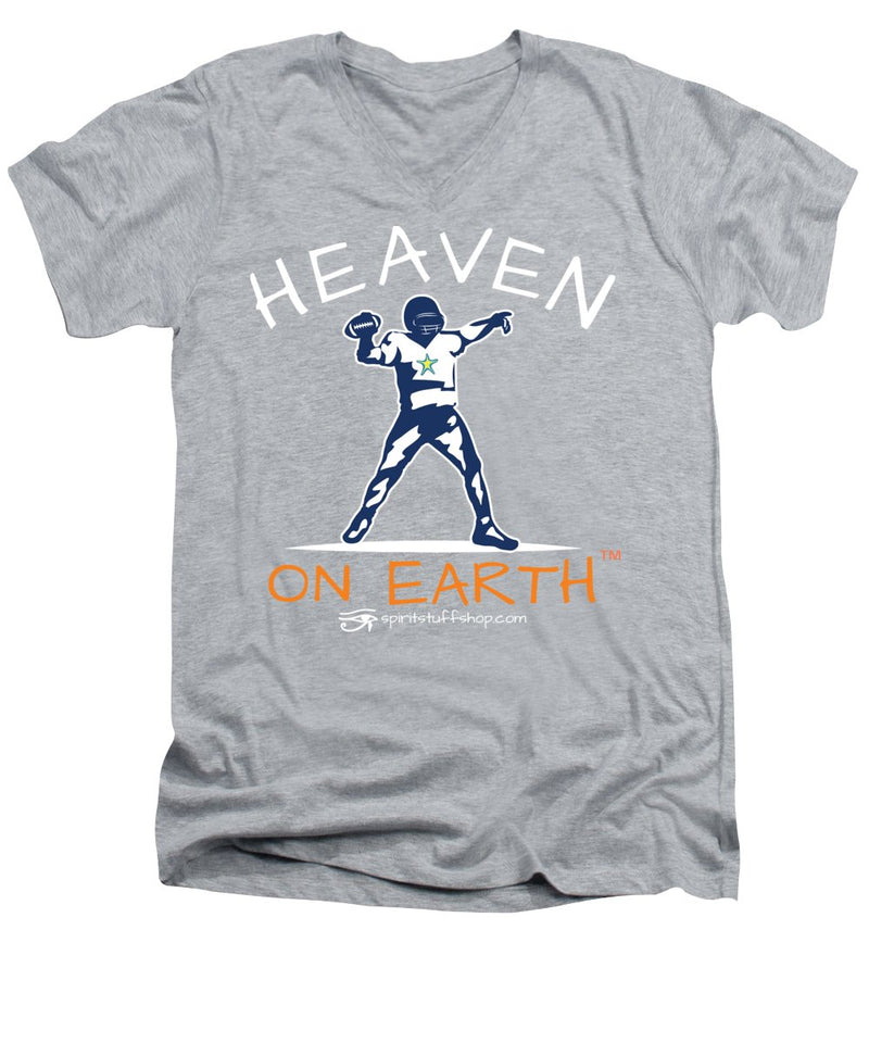 Football Heaven On Earth - Men's V-Neck T-Shirt
