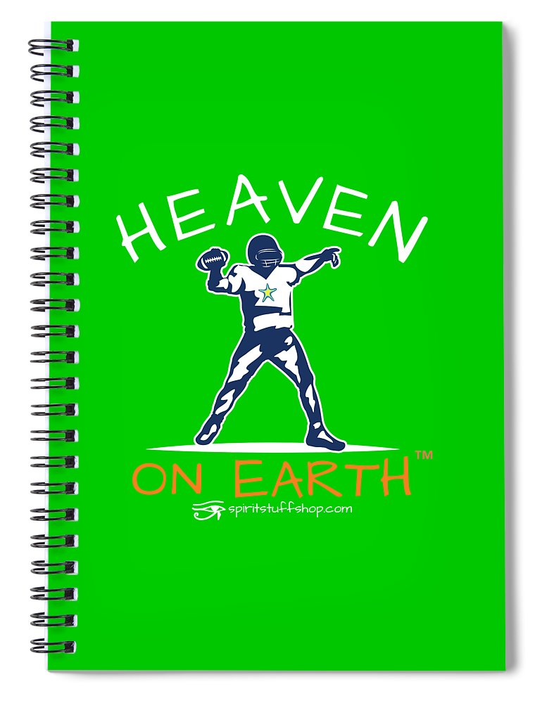 Football Heaven On Earth - Spiral Notebook