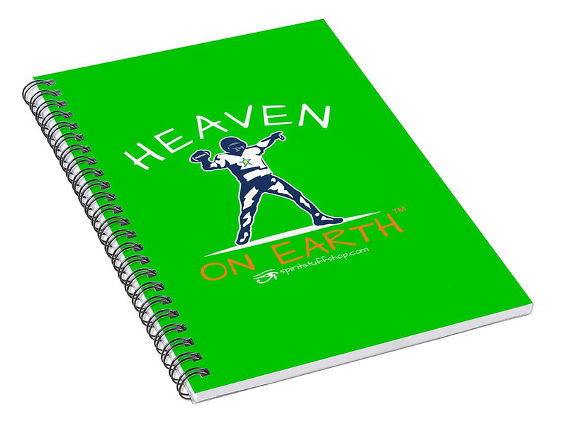 Football Heaven On Earth - Spiral Notebook