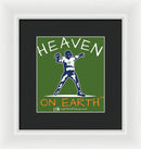 Football Heaven On Earth - Framed Print