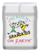 Grandkids Heaven on Earth - Duvet Cover