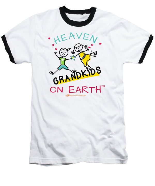 Grandkids Heaven on Earth - Baseball T-Shirt