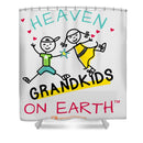 Grandkids Heaven on Earth - Shower Curtain