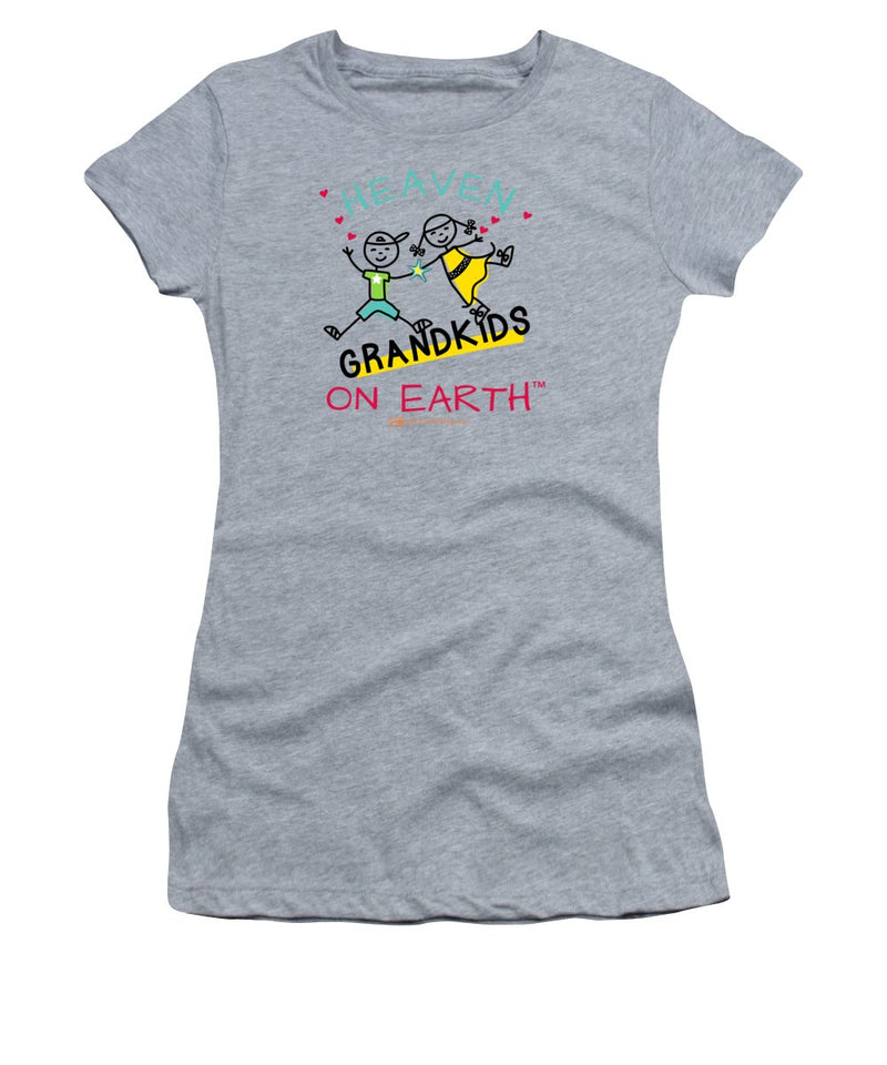 Grandkids Heaven on Earth - Women's T-Shirt