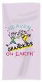 Grandkids Heaven on Earth - Beach Towel