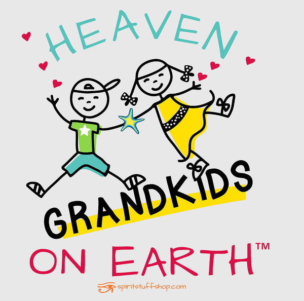 Grandkids Heaven on Earth - Art Print