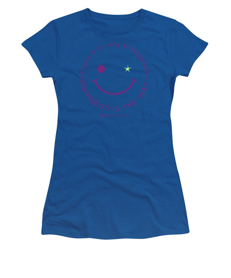Happiness is the Way - Women's T-Shirt