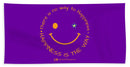 Happiness Is The Way - Beach Towel