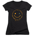 Happiness Is The Way - Women's V-Neck