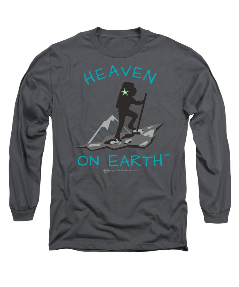 Hiker Heaven On Earth - Long Sleeve T-Shirt