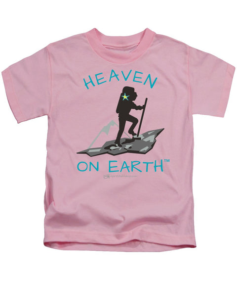 Hiker Heaven On Earth - Kids T-Shirt