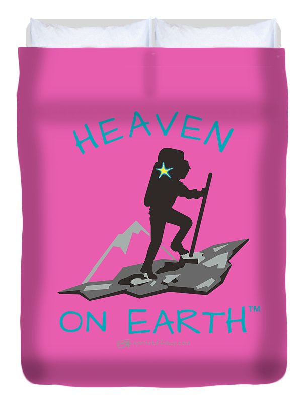Hiker Heaven On Earth - Duvet Cover