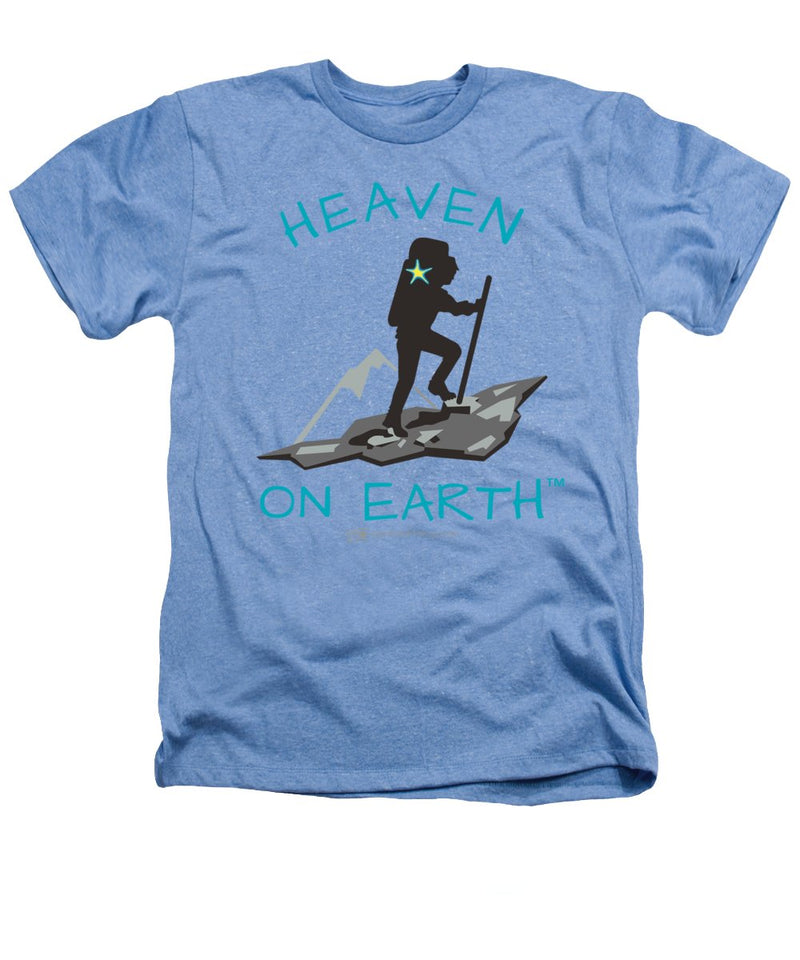 Hiker Heaven On Earth - Heathers T-Shirt