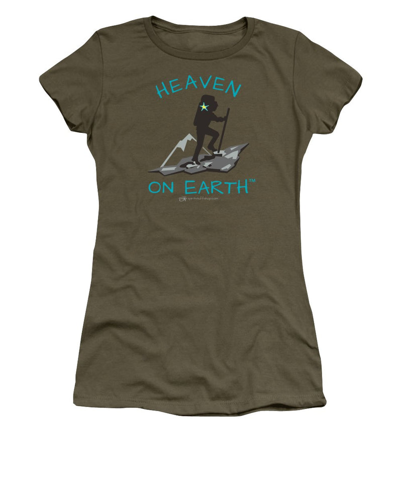 Hiker Heaven On Earth - Women's T-Shirt
