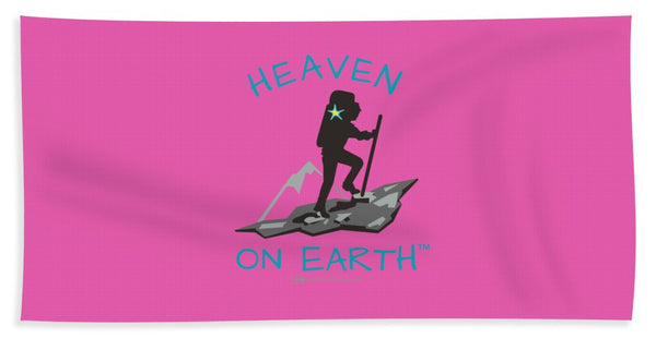 Hiker Heaven On Earth - Beach Towel