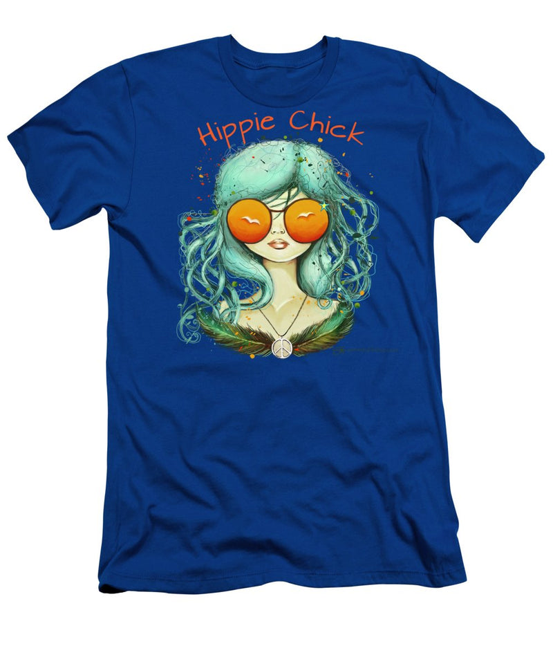 Hippie Chick - Men's T-Shirt (Athletic Fit)