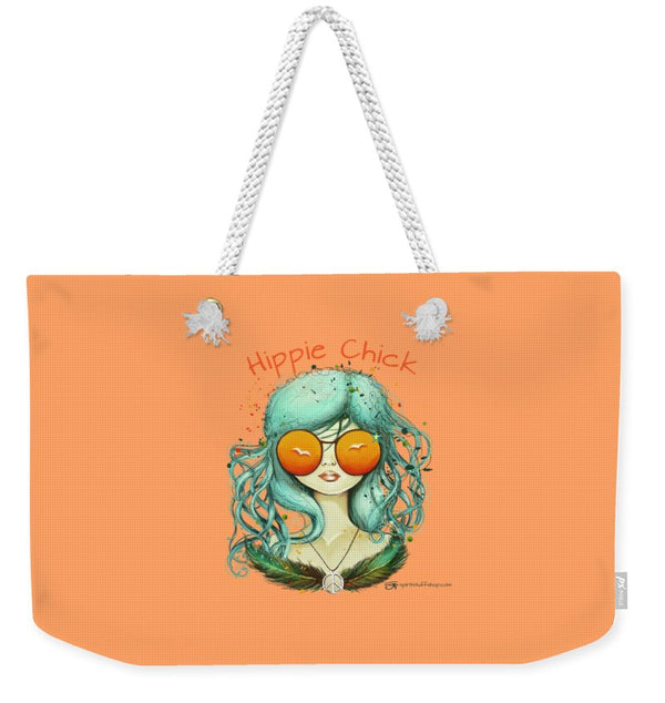 Hippie Chick - Weekender Tote Bag