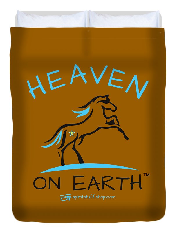 Horse Heaven On Earth - Duvet Cover