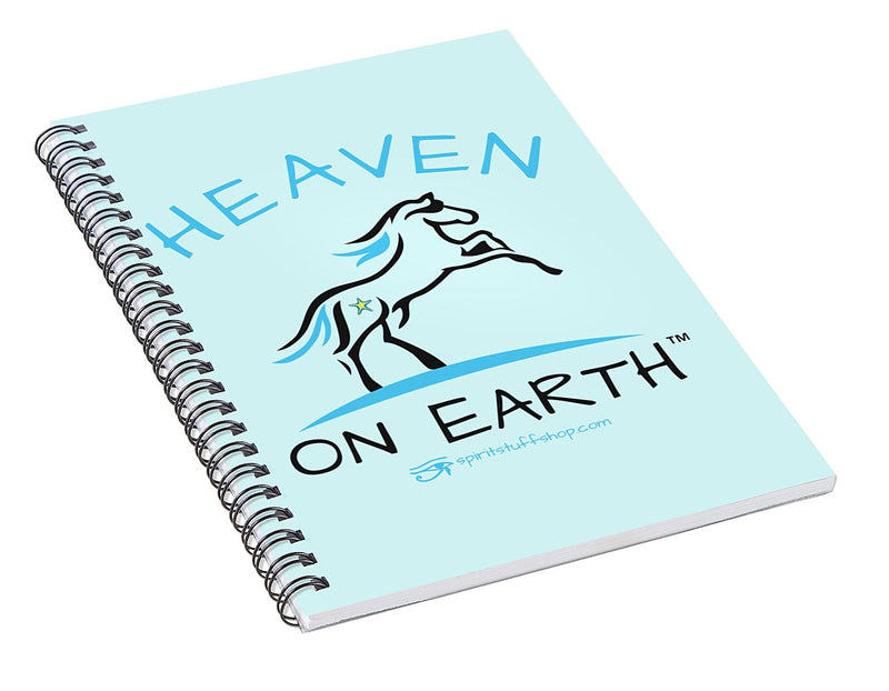 Horse Heaven On Earth - Spiral Notebook