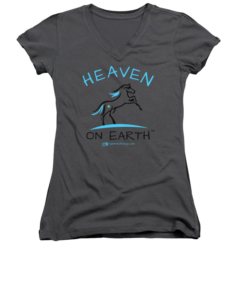 Horse Heaven On Earth - Women's V-Neck