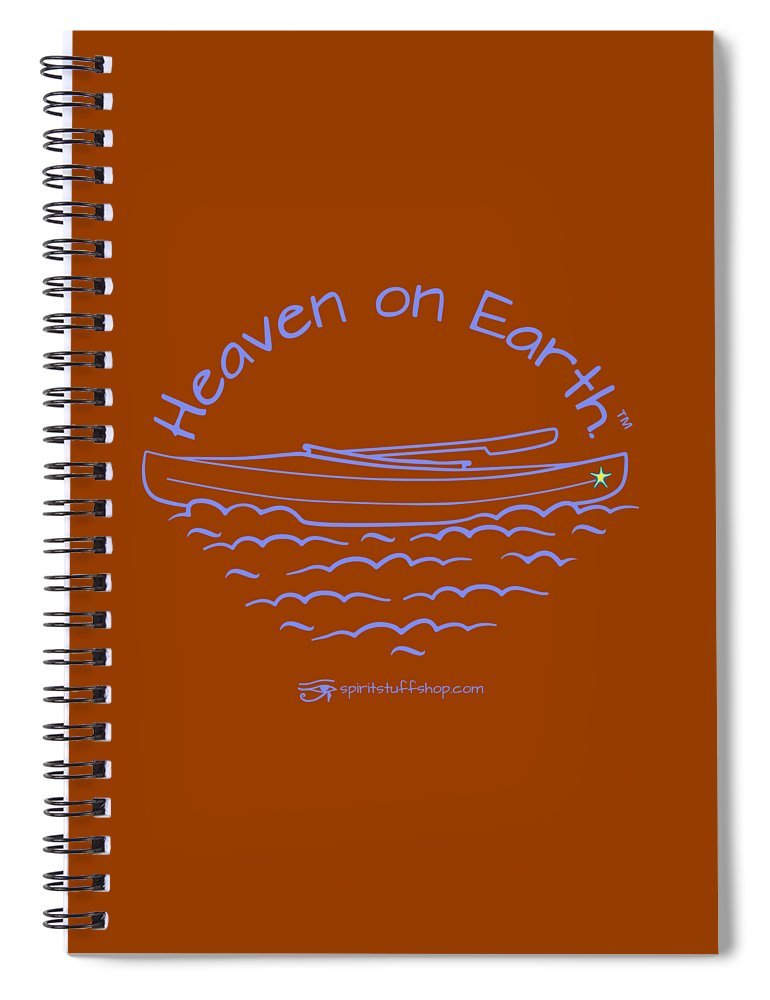 Kayaking Heaven On Earth - Spiral Notebook