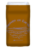 Kayaking Heaven On Earth - Duvet Cover