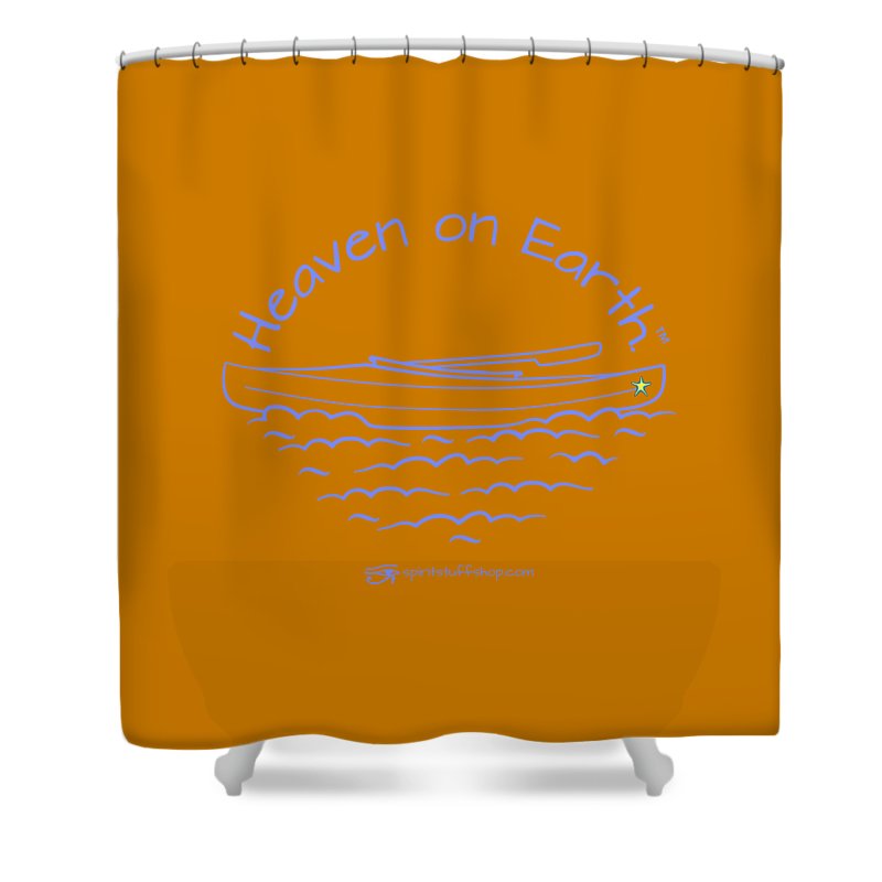 Kayaking Heaven On Earth - Shower Curtain