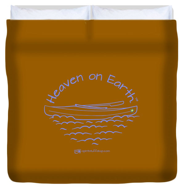 Kayaking Heaven On Earth - Duvet Cover