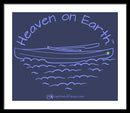 Kayak Heaven On Earth - Framed Print