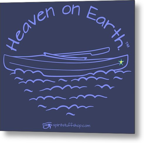 Kayaking Heaven On Earth - Metal Print